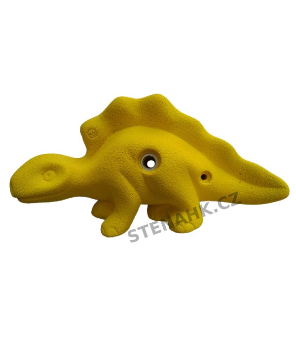 Makak dětský chyt STEGOSAURUS XL, žlutá, XL